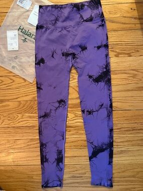 HALARA Viral Butt Scrunch Purple Tie-Dye High-Rise Leggings